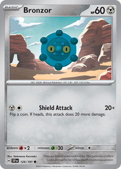 Bronzor #126 Surging Sparks