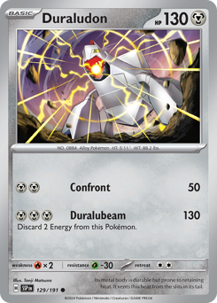 Duraludon #129 Surging Sparks