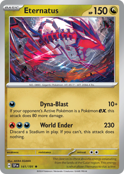 Eternatus #141 Surging Sparks