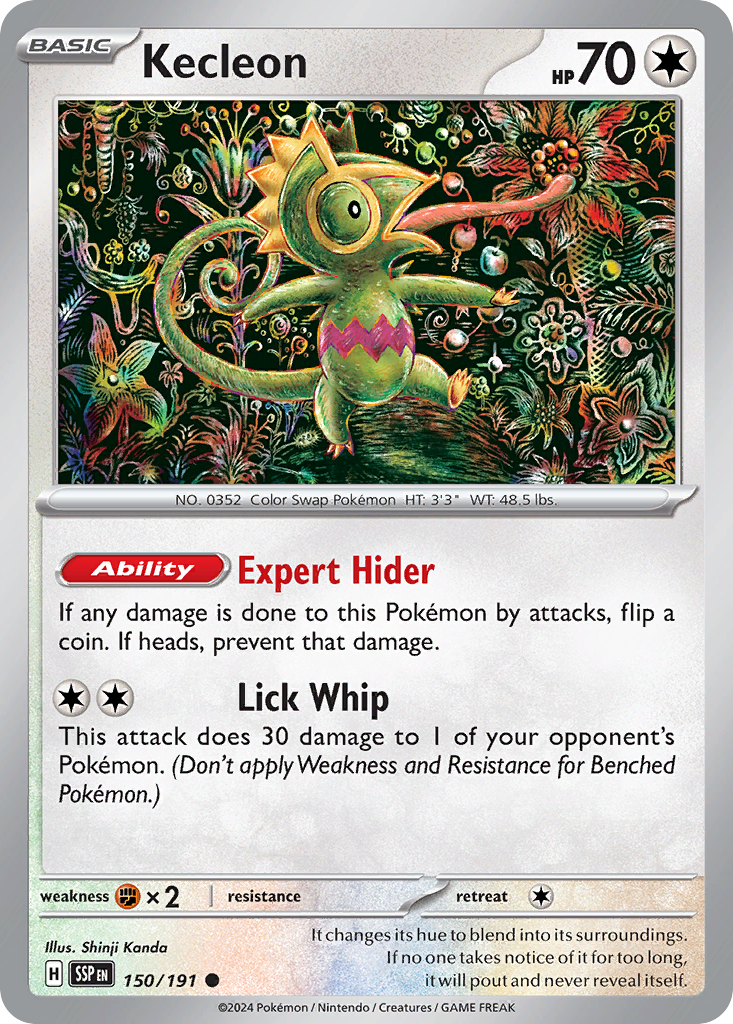 Kecleon #150 Surging Sparks
