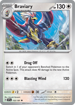 Braviary #153 Surging Sparks