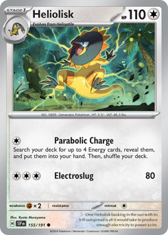 Heliolisk #155 Surging Sparks