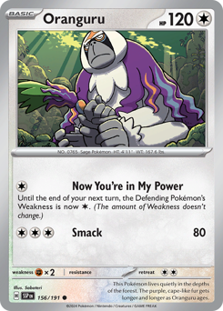 Oranguru #156 Surging Sparks