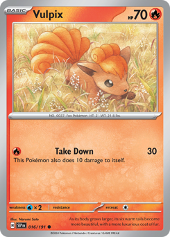Vulpix #16 Surging Sparks