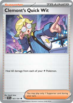 Clemont's Quick Wit #167 Surging Sparks
