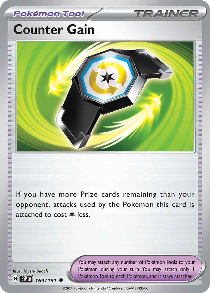 Counter Gain #169 Surging Sparks