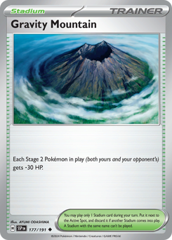 Gravity Mountain #177 Surging Sparks