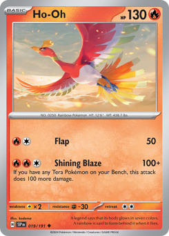 Ho-Oh #19 Surging Sparks