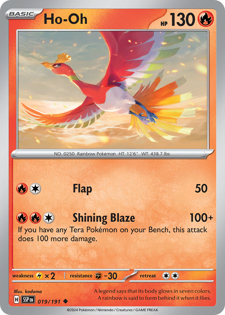 Ho-Oh #19 Surging Sparks