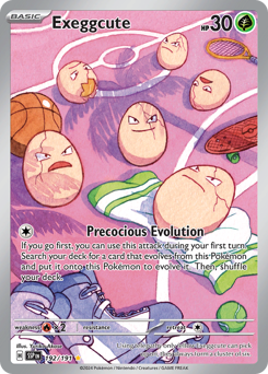 Exeggcute #192 Surging Sparks