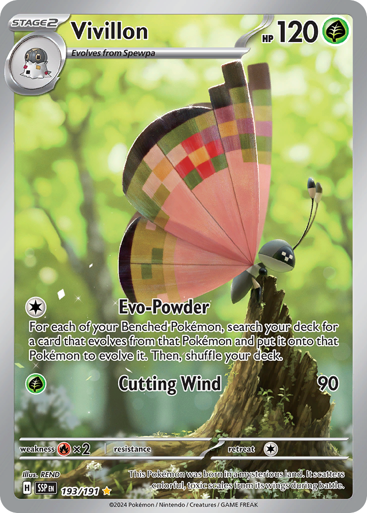 Vivillon #193 Surging Sparks