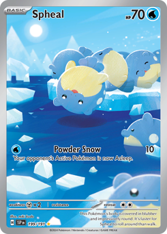 Spheal #199 Surging Sparks