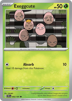 Exeggcute #2 Surging Sparks