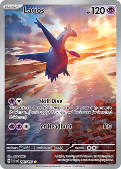 Latios #203 Surging Sparks