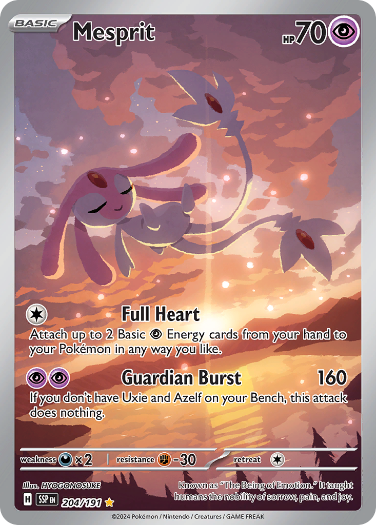 Mesprit #204 Surging Sparks
