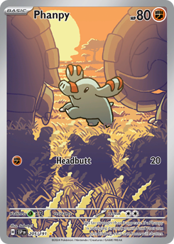 Phanpy #205 Surging Sparks