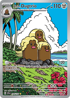 Alolan Dugtrio #208 Surging Sparks