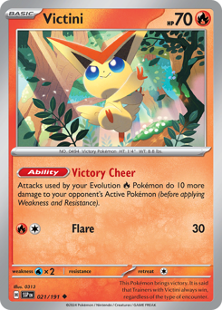 Victini #21 Surging Sparks