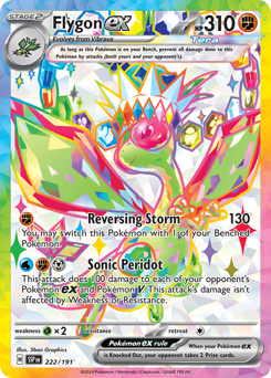 Flygon ex #222 Surging Sparks