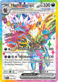 Hydreigon ex #223 Surging Sparks