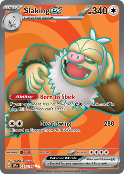 Slaking ex #227 Surging Sparks