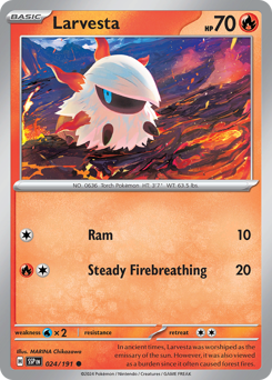 Larvesta #24 Surging Sparks
