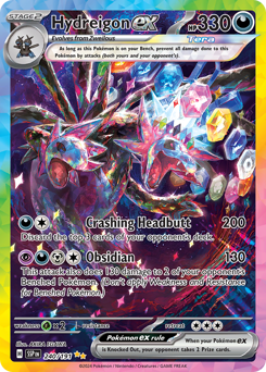 Hydreigon ex #240 Surging Sparks
