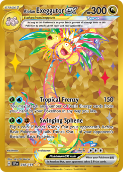 Alolan Exeggutor ex #248 Surging Sparks