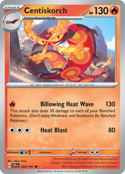 Centiskorch #28 Surging Sparks