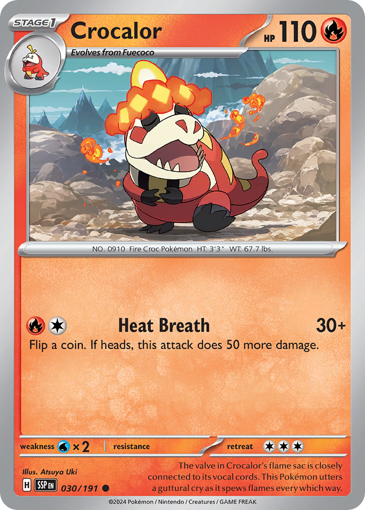 Crocalor #30 Surging Sparks