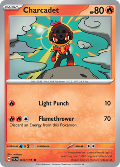 Charcadet #33 Surging Sparks
