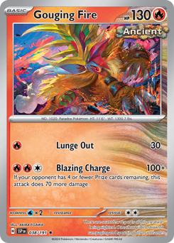 Gouging Fire #38 Surging Sparks