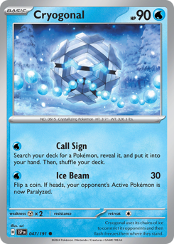 Cryogonal #47 Surging Sparks
