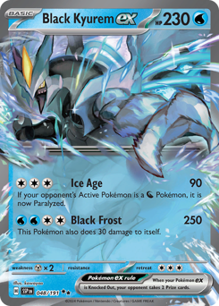 Black Kyurem ex #48 Surging Sparks