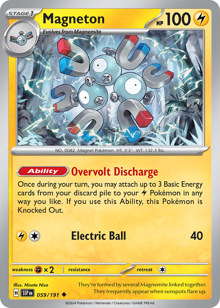 Magneton #59 Surging Sparks