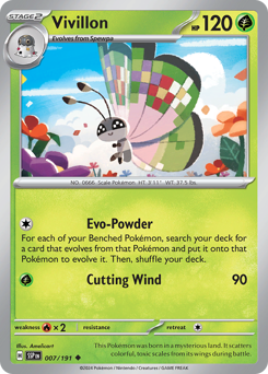 Vivillon #7 Surging Sparks