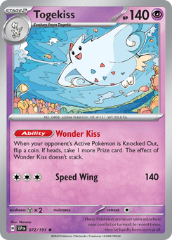 Togekiss #72 Surging Sparks