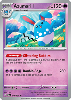 Azumarill #74 Surging Sparks