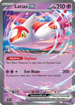 Latias ex #76 Surging Sparks