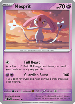 Mesprit #79 Surging Sparks