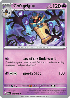 Cofagrigus #83 Surging Sparks