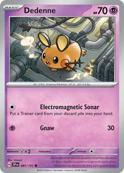 Dedenne #87 Surging Sparks