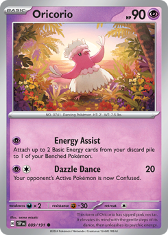 Oricorio #89 Surging Sparks