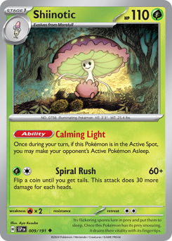 Shiinotic #9 Surging Sparks