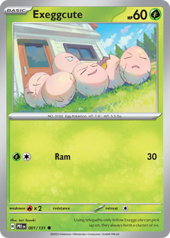Exeggcute #1 Prismatic Evolutions