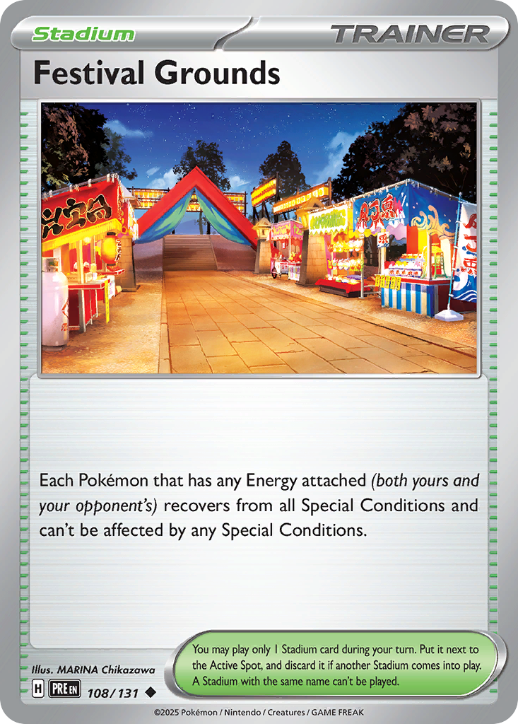 Festival Grounds #108 Prismatic Evolutions