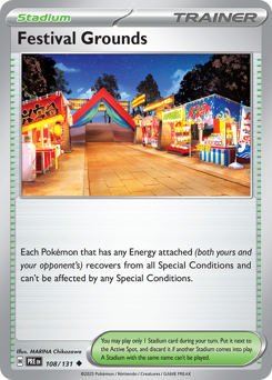 Festival Grounds #108 Prismatic Evolutions