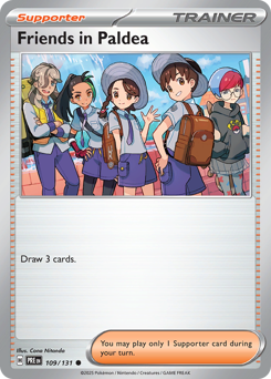 Friends in Paldea #109 Prismatic Evolutions