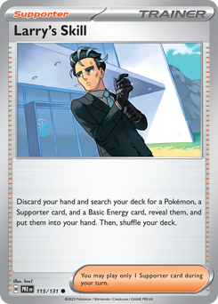 Larry's Skill #115 Prismatic Evolutions
