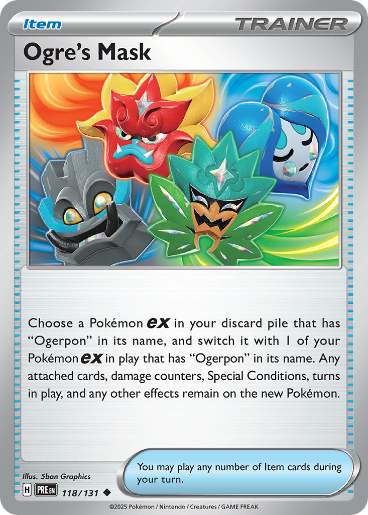 Ogre's Mask #118 Prismatic Evolutions
